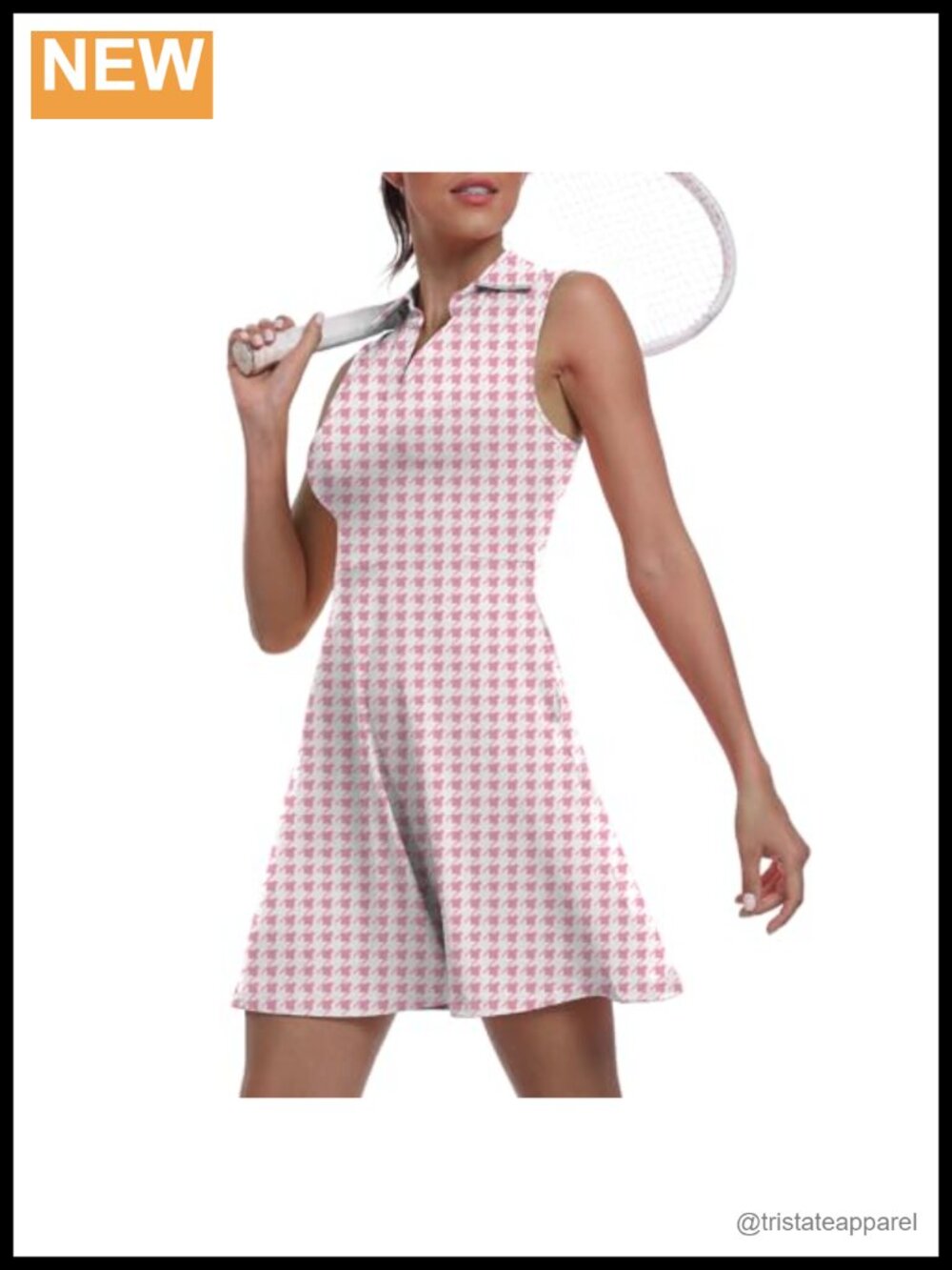 Women's Two Piece Tennis Golf Dress UPF 50+ with Pockets Separate Shorts